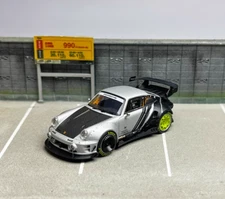 DCM 1:64 RWB 964 Widebody Racing Sports Model Diecast Metal Car