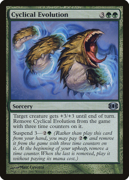 Cyclical Evolution Future Sight MTG Uncommon