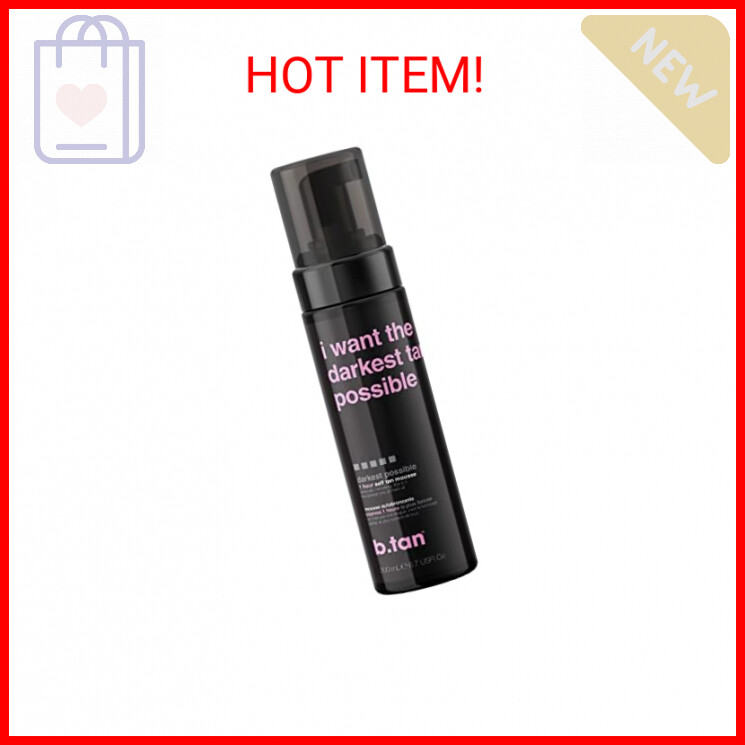 b.tan Ultra Dark Self Tanner | I Want The Darkest Tan Possible - Fast, 1 Hour Su