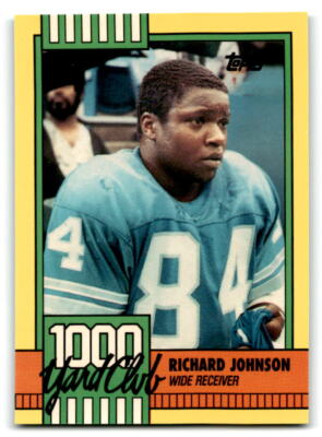 1990 Topps 1000 Yard Club # 22 Richard Johnson
