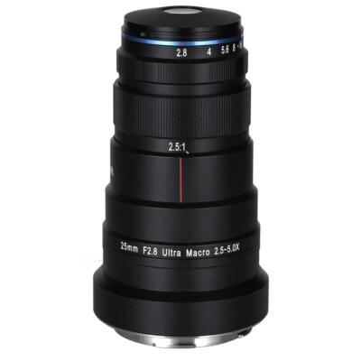 Laowa 25mm F2.8 2.5-5X Ultra-Macro Lens Manual Focus for L-Mount Leica Panasonic