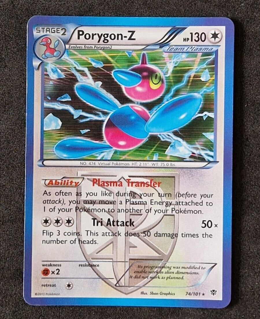 Pokemon - Porygon-Z - 74/101 - BW Plasma Blast - Holo Rare (LP)