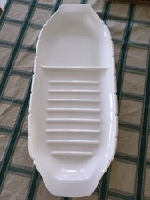 Villeroy Boch Barbecue Long White Serving Dish BBQ Passion XL Kebob Platter Nwt
