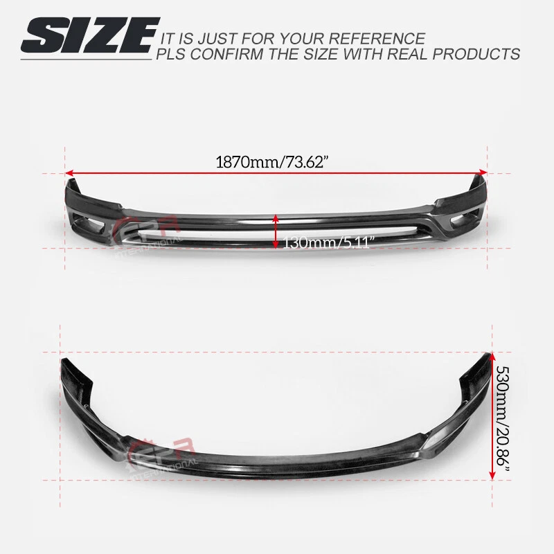 For 2015+ KIA Sorento UM ZE Style Fiberglass Front lip Bumper splitter kits - Imagem 4 de 4