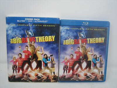 the big bang theory season 5 bluray + dvd box set sheldon geek nerd comedy comic