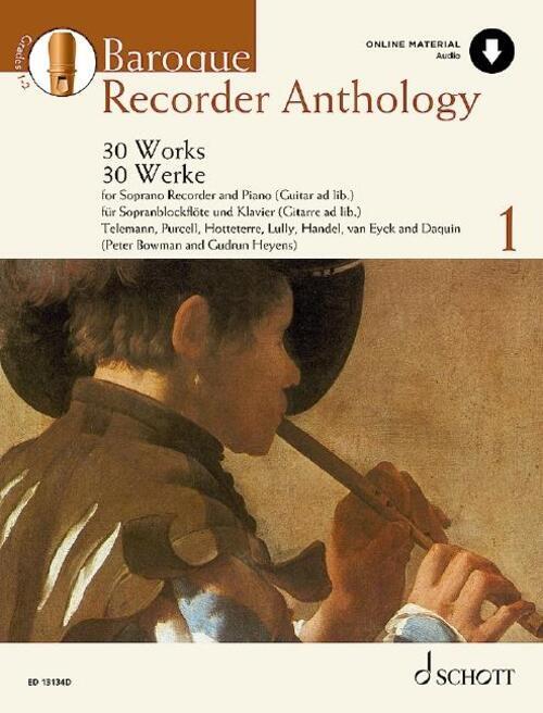 Thumbnail - Baroque Recorder Anthology Vol. 1 | Peter Bowman (u. A.) | Broschüre |