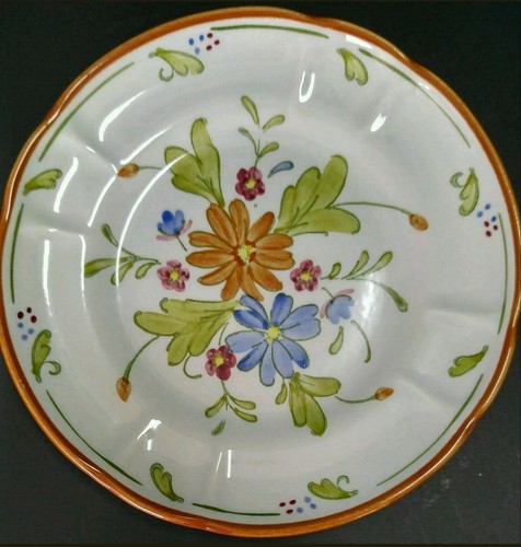 Metlox Poppytrail Vernonware Vernon Bouquet Bread/Dessert Plate 6 3/4" USA - Picture 2 of 7