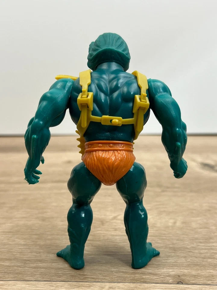 Boneco de ação vintage MOTU Mer-Man He-Man Masters of the Universe 1981 Taiwan Ma - Imagem 4 de 4