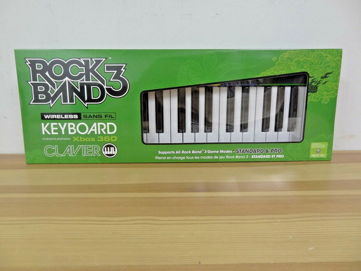 Rock Band 3 + Teclado Wireless Xbox 360 