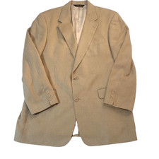 Brooks Brothers Silk Blazer 42 Long Sports Coat USA vtg light weight career