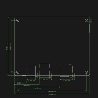 WiFi und BT fähig für MKS DLC32 V2 1 Gravier Steuerplatine (mit Hülle)