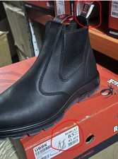 Redback UBBK Tag Size 8.5 Men's Easy Escape Elastic Sided Soft Toe Work Boots