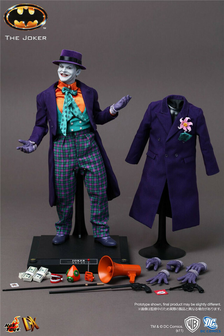 Hot Toys THE Joker DX08 1/6 Figure From Batman 1989 DX08 In Stock