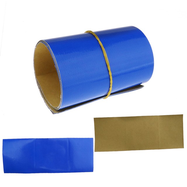 10x Blue Tent Repair Canvas Awning Sail Waterproof Adhesive Patches