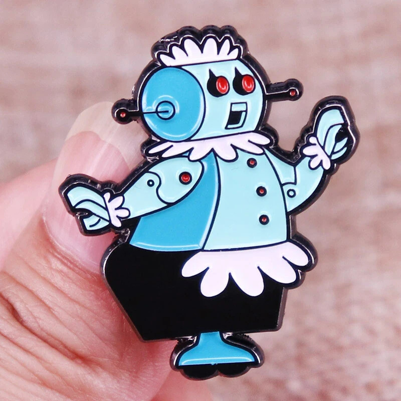 The Jetsons Rosie The Robot 1.25" Multicolor Metal/Enamel Pin eBay