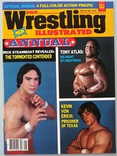 Pro Wrestling Illustrated Annual Spring 1984 Magazine Tony Atlus Kevin Von Erich