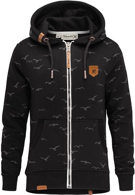 Damen Sweatjacke Hoodie Sweatshirt Pullover Zipper Jacke RD-024