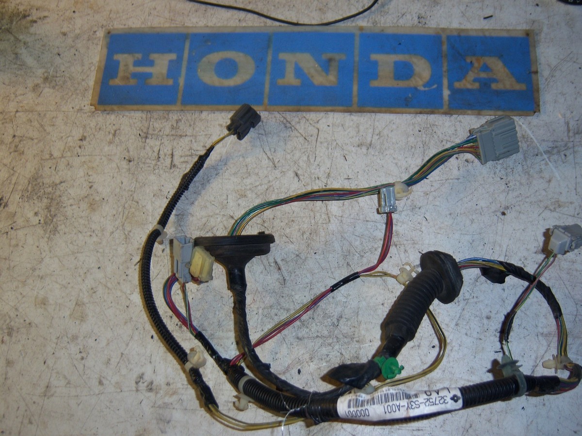 2000 Honda Insight 5spd passenger right harness wire loom 32752