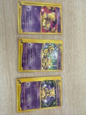 Pokemon TCG Alakazam Evolution Line #33/165 Expedition Base Set 93/165 84/165 MP