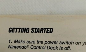 Conquest Of The Crystal Palace NES Game Manual & Sleeve Authentic Very Clean 