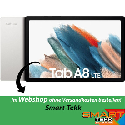 Samsung Galaxy Tab A8 SM-X200 32GB, LTE Wi-Fi, 10,5 Zoll - Silber Akzeptabel