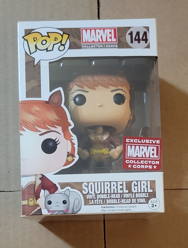 Funko Pop! Squirrel Girl #144 Marvel Collector Corps Exclusive