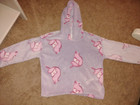 Girl's Falls Creek Soft Sherpa Pullover Unicorn Hoodie Size M (7/8) * Brand New!