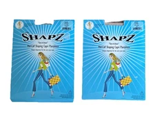 My Shapz Tone It Down Mid Calf Shaping Capri Pantyhose Size Large Nude