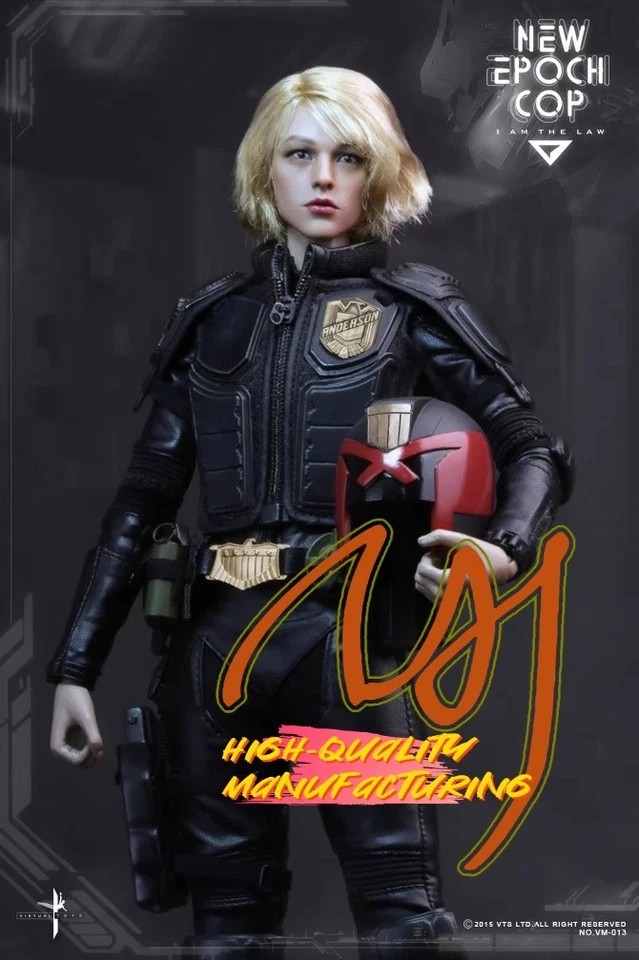 IN STOCK1/6 VTS TOYS VM-013 EPOCH COP Female Dredd Judge Anderson Mib NEW - Image 2 of 4