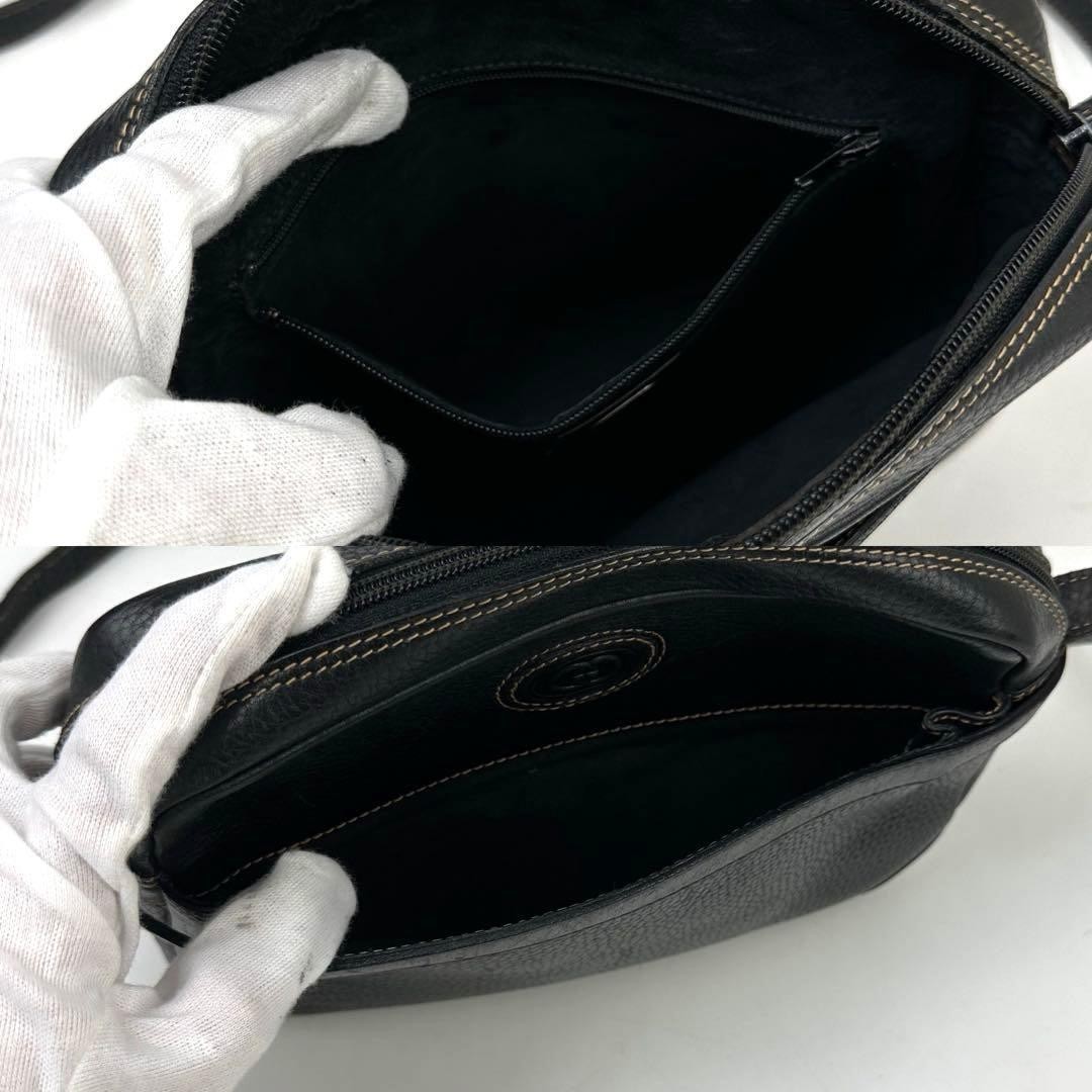GUCCI Pre-Owned Shoulder Bag Interlocking Gg Black — image 8