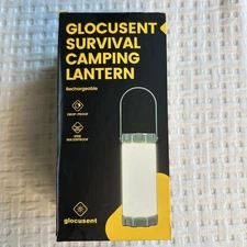 Glocusent Survival Camping Lantern Type C Charger New Sealed in Box