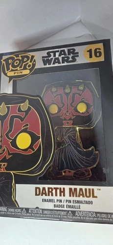 Funko POP! Pin Star Wars - Darth Maul Enamel Pin!. Sealed NM Vaulted Disney