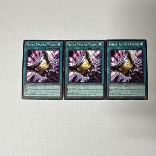 Triple Tactics Talent L26D-ENS21 YuGiOh Legendary Modern Decks 2026 card