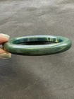 Vintage Green Tested Bakelite Bangle Bracelet Estate Jewelry