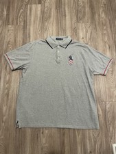 Polo Ralph Lauren Gray Big Pony Polo Shirt Size 2X LT USA