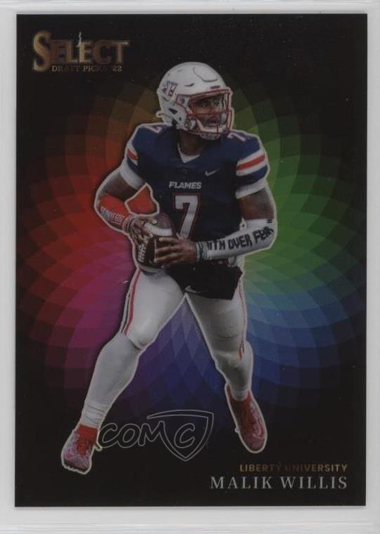 2022 Panini Select Draft Picks Color Wheel Malik Willis #CW-MW Rookie RC 1l2