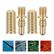  2 Sets Club Screws Snooker Cue Joint Bolts Pool Connecting Connector for Cues
