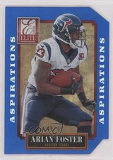 2013 Panini Elite Aspirations Die-Cut 39/77 Arian Foster #42 bn5
