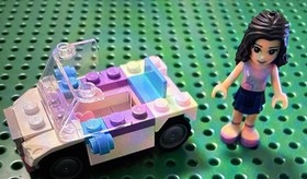 LEGO FRIENDS: Emma's Car (30103) ~ 100% Complete with Manual (No Polybag)