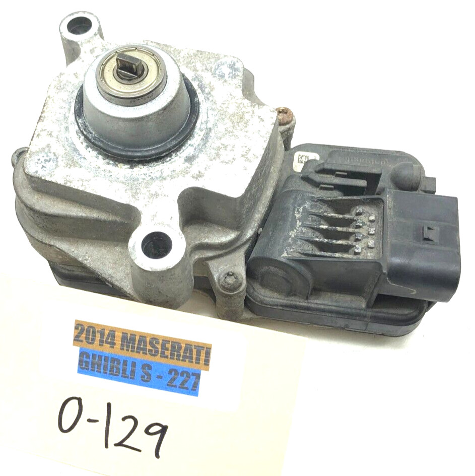 2014-2017 MASERATI GHIBLI TRANSFER CASE ACTUATOR MODULE MOTOR SHIFT OEM.