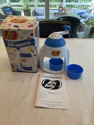  Jelly Belly Manual Ice Shaver Open Box All Parts Included Shaved Ice Snowcone