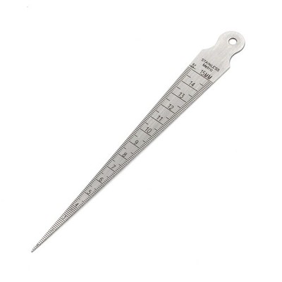 Economic 1.3mm thickness hole gap inspection Taper Gauge welding gage *kk