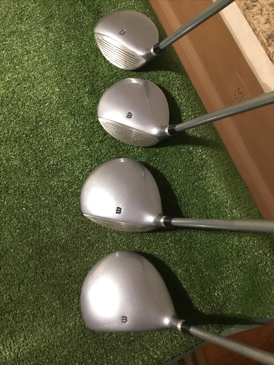 Wilson Ladies Ultra Woods Set (Driver, 3W, 5W, 7W) Graphite Shafts