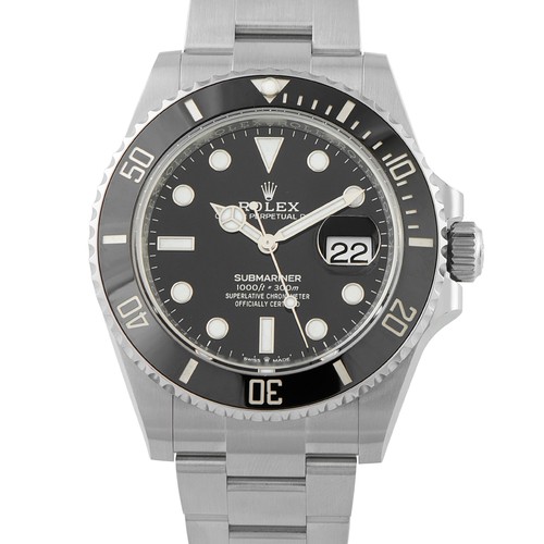 Rolex Submariner Date Black Dial Steel Watch 126610LN