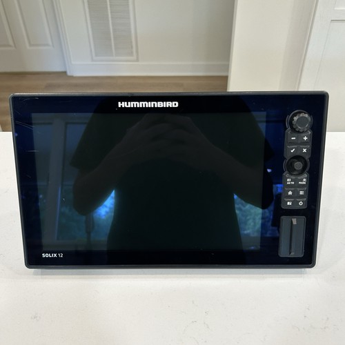 Humminbird Solix 12 SI G1 Fish Finder GPS Chartplotter Side Imaging