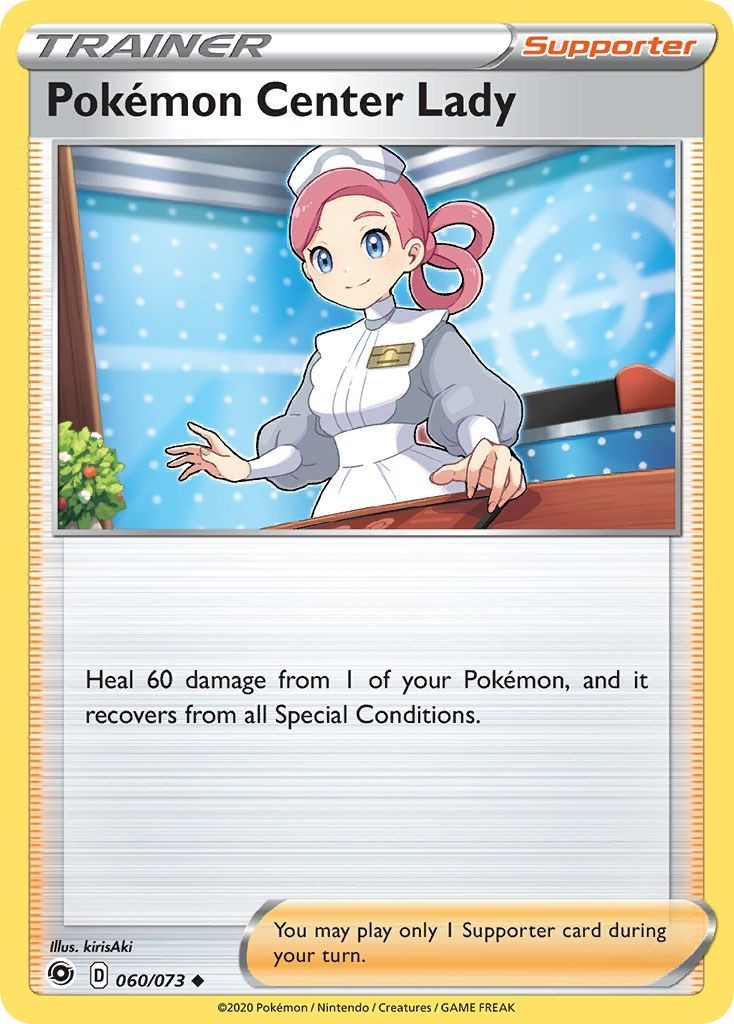Pokemon Center Lady - 060/073 - Uncommon - Near Mint