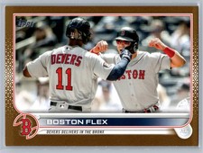 Boston Flex 2022 Topps Update Gold /2022 #US11