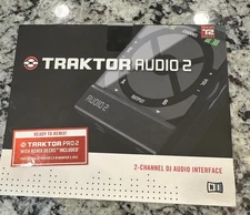 Native INSTRUMENTS TRAKTOR AUDIO PRO 2 Channel DJ Audio Interface NEW SEALED