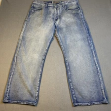 Levi’s 569  The Original Jeans Men’s Sz 38 x 30 Loose Straight Med Wash Wide Leg