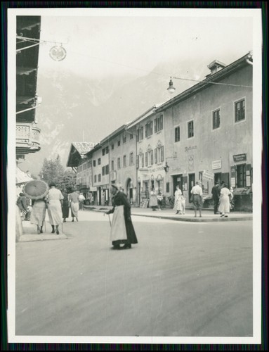 5x Foto 11x9cm - Mittenwald, Bayern, Obermarkt, Pfarrkirche St. Peter u.a. 1938 - Picture 3 of 10